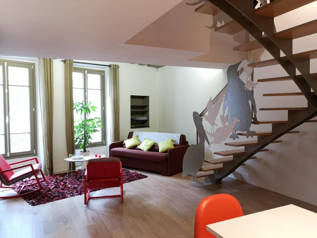 Beautiful Duplex In The Center Of Paris Apartment Exterior photo